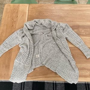 Free people over sized grey sweater